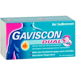 Gaviscon Dual 250mg/106,5mg/187,5mg