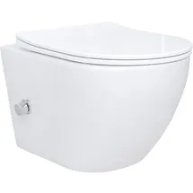 Belvit Aloni Hänge WC mit WC-Sitz Weiß