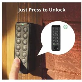 SwitchBot Keypad Touch Tastenfeld mit Fingerabdruckleser 2 St.