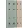 WELLTIME Garderobenpaneel Alexa 73,5 x 109 x 2,6 cm Grün Eiche