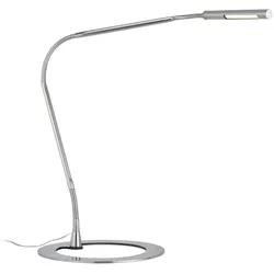 Paulmann LED Schreibtischleuchte Plaza  6000 - 7000K 240lm 3W Eisen gebürstet 74995