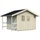 Palmako Gerätehaus Marcus BxT: 233x239 cm Transparent