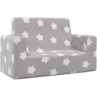 vidaXL, Kinderstuhl + Kindertisch, Ozzy (Kindersofa)