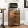 YITAHOME Aktenschrank 45,7 x 36 x 76,2 cm Vintagebraun