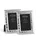 Edzard Gubbio Bilderrahmen silber 10x15 cm 2er Set