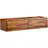 FineBuy Lowboard 108x25 cm Braun Holz