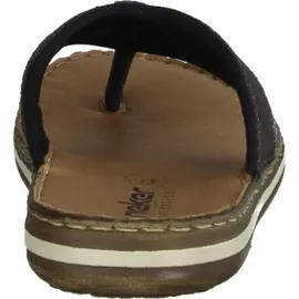 Rieker Herren 21084 Zehentrenner, Schwarz 40