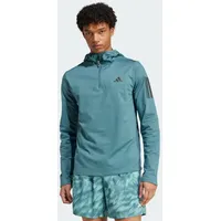 Adidas Own The Run Winterized Kapuzenpullover - Preloved Teal