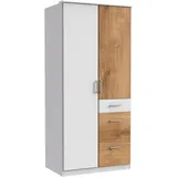 Kleiderschrank »Click«, ohne Spiegel weiß