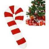 Aizuoni Weihnachts-Zuckerstangen-Kissen Weihnachtskissen, 35cm/ 65cm Zuckerstangen Kissen Für Weihnachten | Niedliche Flexible Kissen, Weihnachtsdekorationen Für Schlafzimmer, Party, Couch, Wohnzimmer