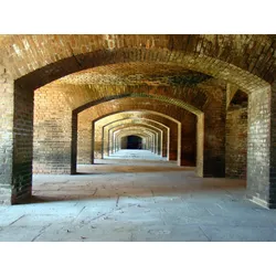 Fototapete PAPERMOON "ARCHITEKTUR-TORTUGAS INSELN", bunt, B:4,00m L:2,60m, Vlies, Tapeten