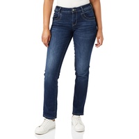 TOM TAILOR Jeans Straight Fit Alexa - Dunkelblau / 27