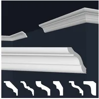 Marbet Design Stuckleiste E-41 weiß 20 St. 40 x