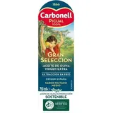 Carbonell Natives Olivenöl, extra piqual, angenehmer Geschmack von frischen Blättern und Gemüse, zum Würzen von Eintöpfen und Geflügel, RPET-Flasche, 1 l