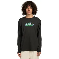 T-Shirt ELEMENT "Dreamhouse", Herren, Gr. XL, schwarz (off schwarz), Obermaterial: 100% Walkfrottier;, Shirts T-Shirt