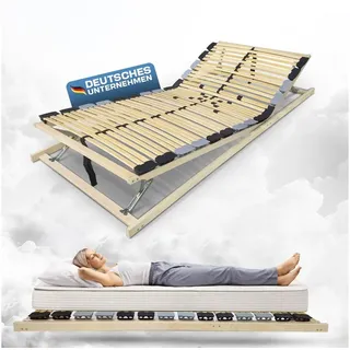 Coemo 7-Zonen Lattenrost PREMIUM Kopf-Fußteil 90 x 200 cm