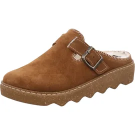 ROHDE Damen, Frauen, Hausschuhe,warm gefüttert,verbandschuhe,therapieschuhe,Klett-Hausschuhe,Cuoio,40 EU / 6.5 UK - 40 EU
