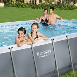 BESTWAY Power Steel Frame Pool oval 549 x 274 x 122 cm