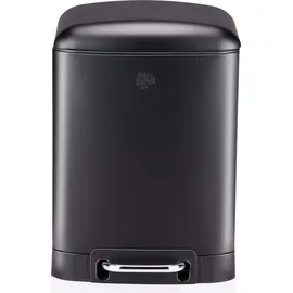Dirt Devil Tretmülleimer 6 l Schwarz