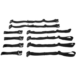 ORTLIEB Duffle Cargo Straps Black