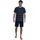 Götzburg Pyjama Shorty Blau 3XL