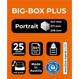 Exacompta 3097218D Büro-Schubladenschrank Schwarz