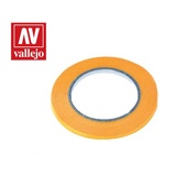 Vallejo 707003 Modellbauklebeband, 2 mm x 18 m