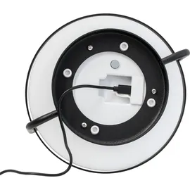 Dyberg Larsen Laterne Solar LED lampe Außenbereich Garten Laterne Summer, Dyberg Larsen, - Weiß/Schwarz