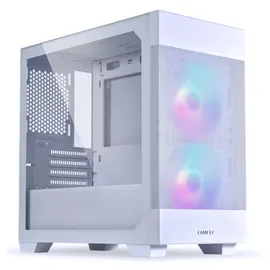 Lian Li Lancool 205M Mesh MicrO-Atx Pc Case White)
