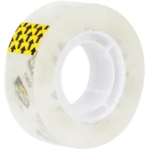 DeliBest Deli Transparentes Klebeband 18 mm x 33 m,