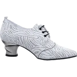 SIMEN Schnürpumps für Damen, weiß 41 EU