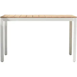 Tikamoon Gartentisch 125 x 75 x 80 cm Braun