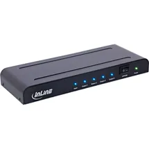 InLine HDMI Splitter/Verteiler, 4-fach, 4K2K@60Hz kompatibel