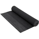 ECD Germany Sichtschutzmatte PVC 100 x 1000 cm Anthrazit 2 St.