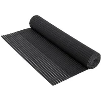 ECD Germany Sichtschutzmatte PVC 100 x 1000 cm Anthrazit 2 St.