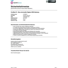 Phoscon ConBee III - das universelle Zigbee USB-Gateway