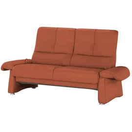 HIMOLLA Sofa Leder 2-Sitzer Orange