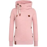 Naketano Sweat Hoody Darth Schmutz Pink Melange, Medium - M