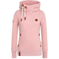 Naketano Sweat Hoody Darth Schmutz Pink Melange, Medium - M