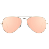 Ray Ban Aviator Flash Lenses RB3025 55mm silver / copper flash