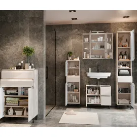 Tchibo Salinas Hochschrank 34 x 190 x 34 cm Kaschmir