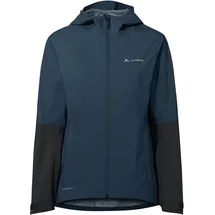 Vaude Women's Moab Rain II Jacket Dark Sea 42