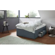 Westfalia Schlafkomfort Boxspringbett 120 x 200 cm Grau