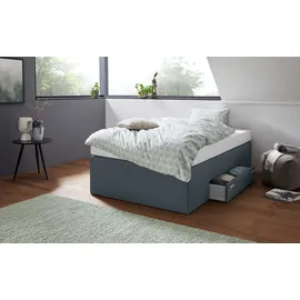 Westfalia Schlafkomfort Boxspringbett 120 x 200 cm Grau