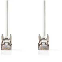 Nedis CAT5e-Netzwerkkabel - SF/UTP - RJ45 Stecker - RJ45 Stecker - 3.00 m - Rund - PVC - Weiss - Blister