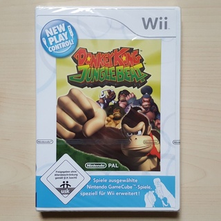 Donkey Kong Jungle Beat Sealed Neu Nintendo Wii Spiel in Folie Boxed Game New