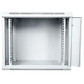 Digitus CATlink Wallmount cabinet 9U, 600x450mm, grey RAL 7035 (9 HE, 19 Zoll Rack), Serverschrank, Grau