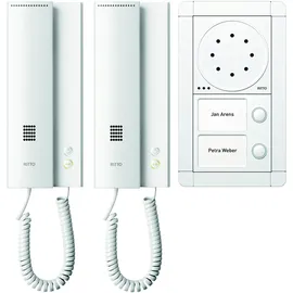 Ritto Portier Audio Set 1891270 2WE weiß/weiß