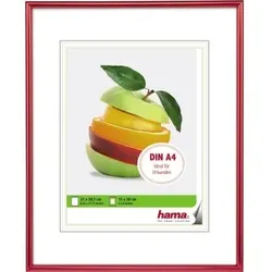 Hama Bilderrahmen Sevilla 00066282 21x29,7cm Kunststoff rot