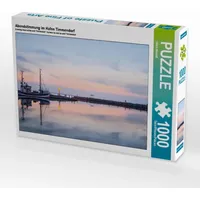Calvendo Abendstimmung im Hafen Timmendorf 1000 Teile Lege-Größe 64